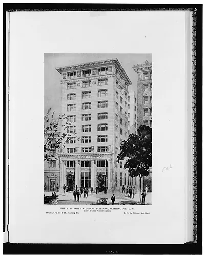 The F.H. Smith Company Building, Washington, D.C. Now under construction