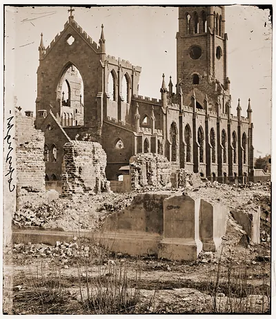 Charleston South Carolina. Cathedral of St. John and St. Finbar; another view