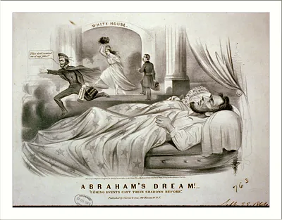 Abraham's dream!--Coming events cast their shadows before""