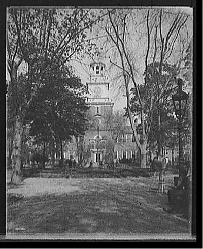 [Independence Hall from Independence Square, Philadelphia, Pa.]