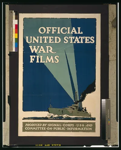 Official United States war films / H. Devitt Welsh.