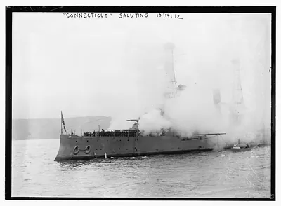 CONNECTICUT Saluting