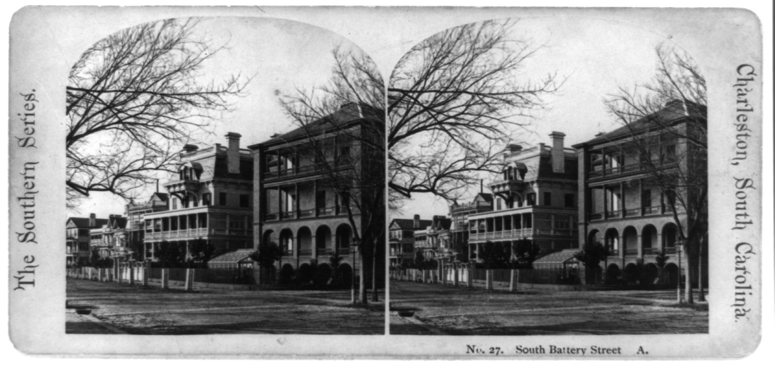 South Battery Street, A, [between 1870 and 1920] — stereograph