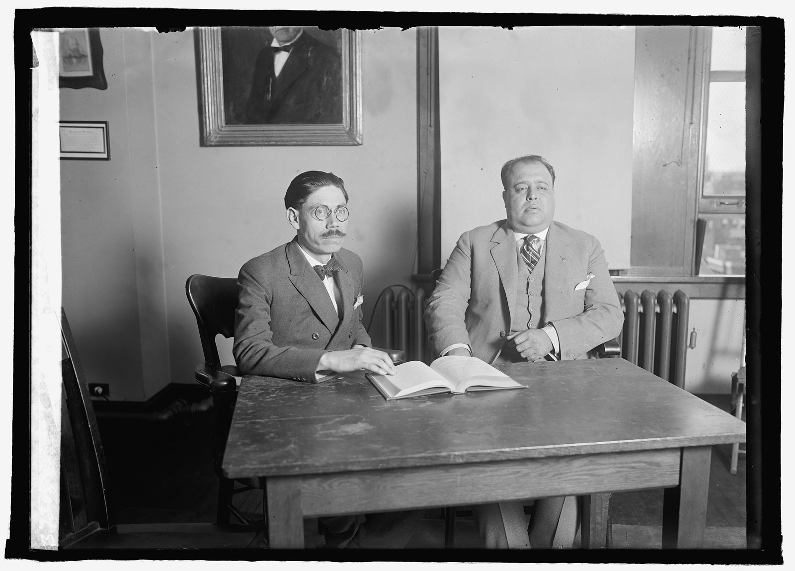 Eduardo Monedo & Luis M. Monrones of Mexico, [1925] — historic photograph