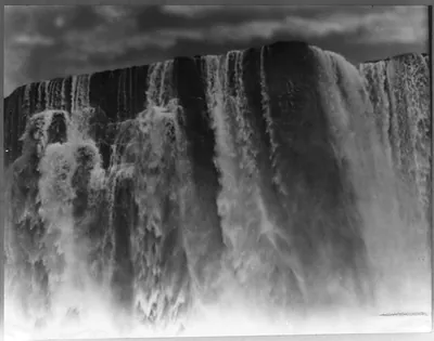 Scene of Bridal Veil, Niagara Falls