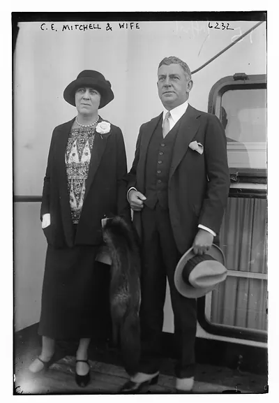 C.E. Mitchell & wife