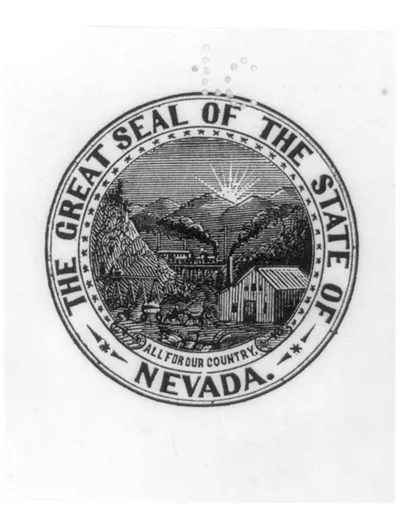 The great seal of the state of Nevada