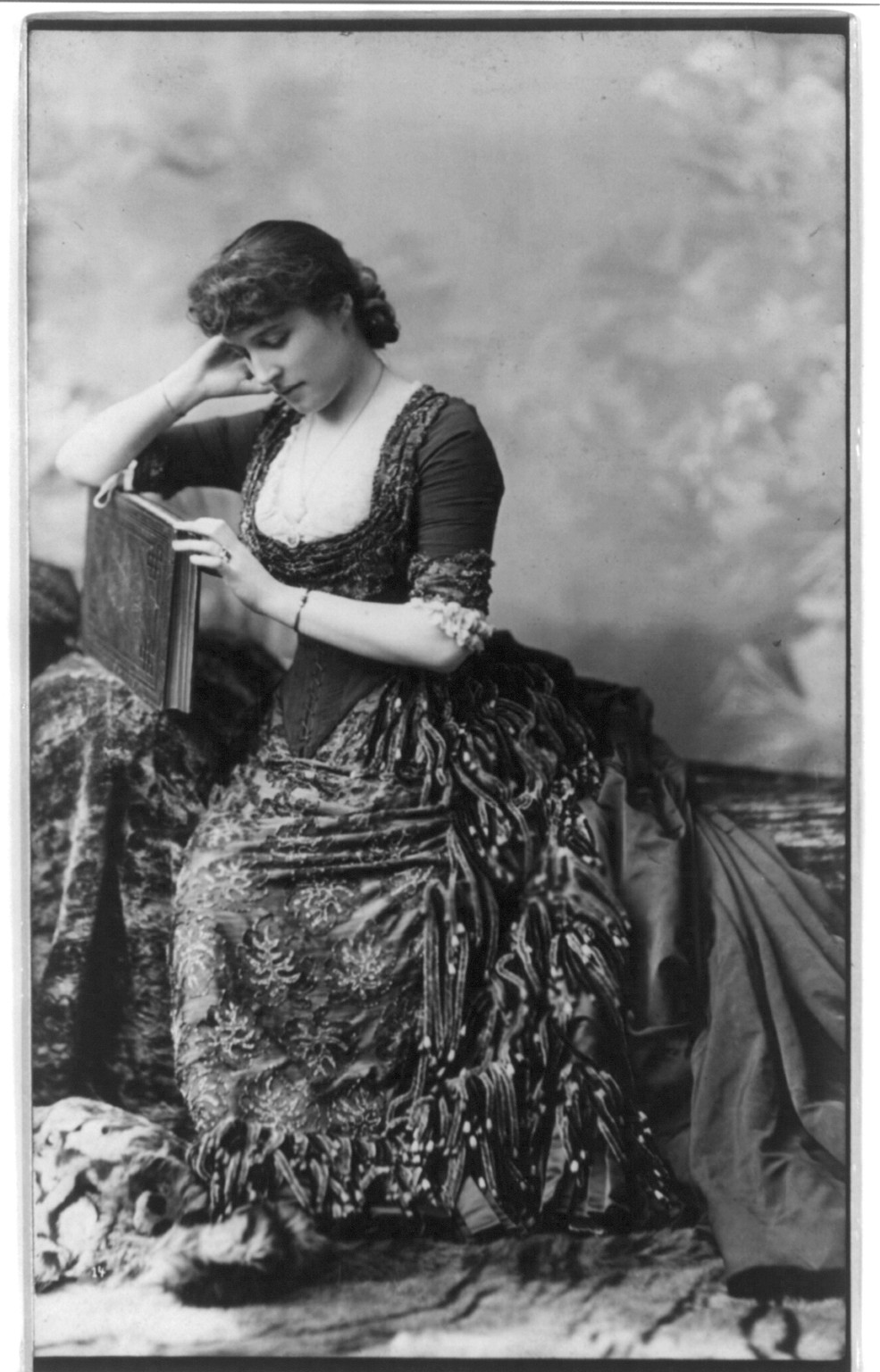 Lillie Langtry, 1853-1929, c1882. — historic photograph