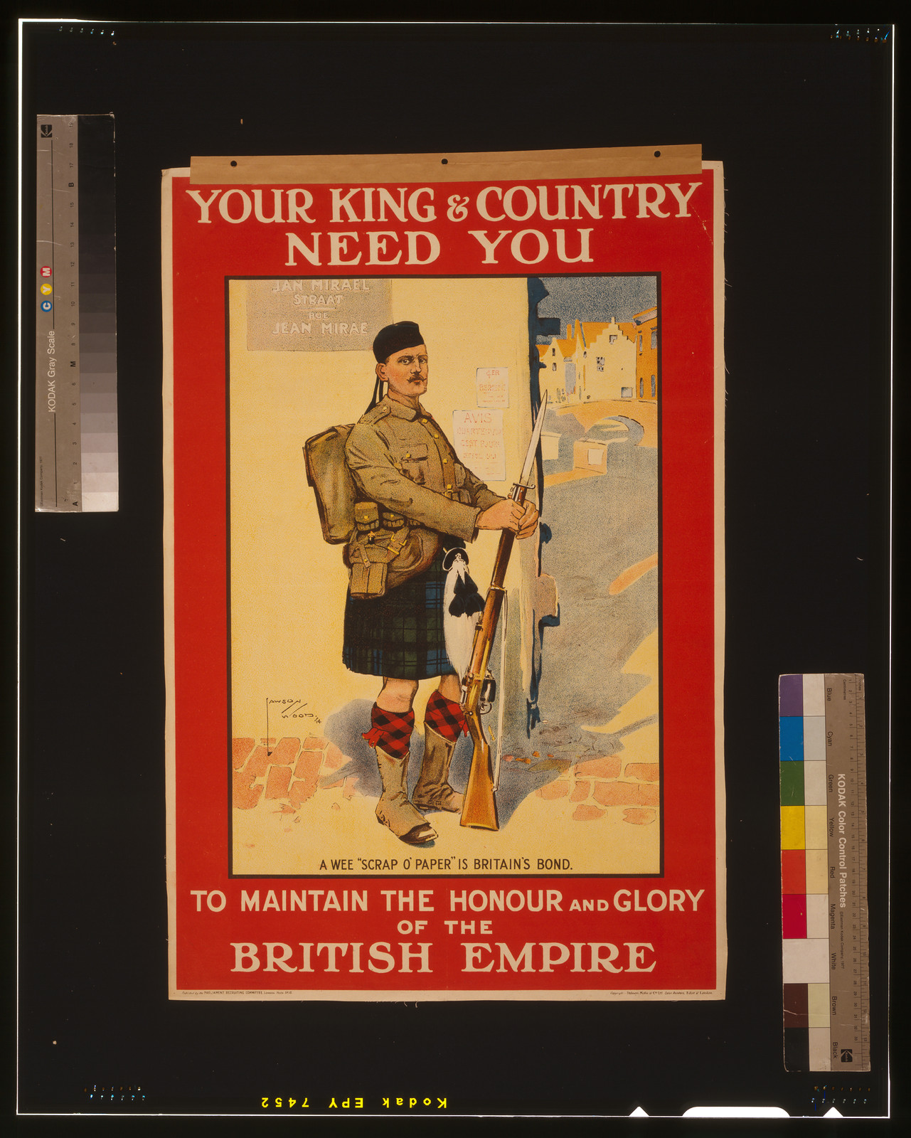 Your king country need, 1914 — historic image