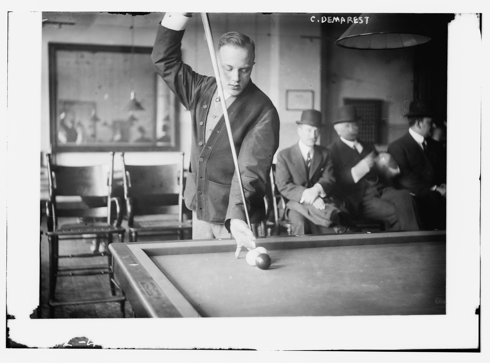 C. Demarest pool, n/a — historic photograph