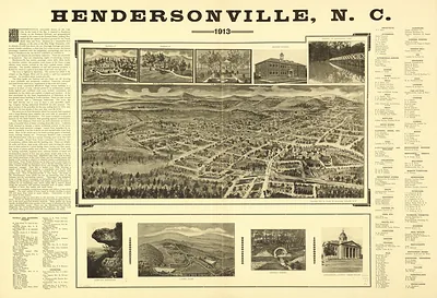 Hendersonville, North Carolina, 1913