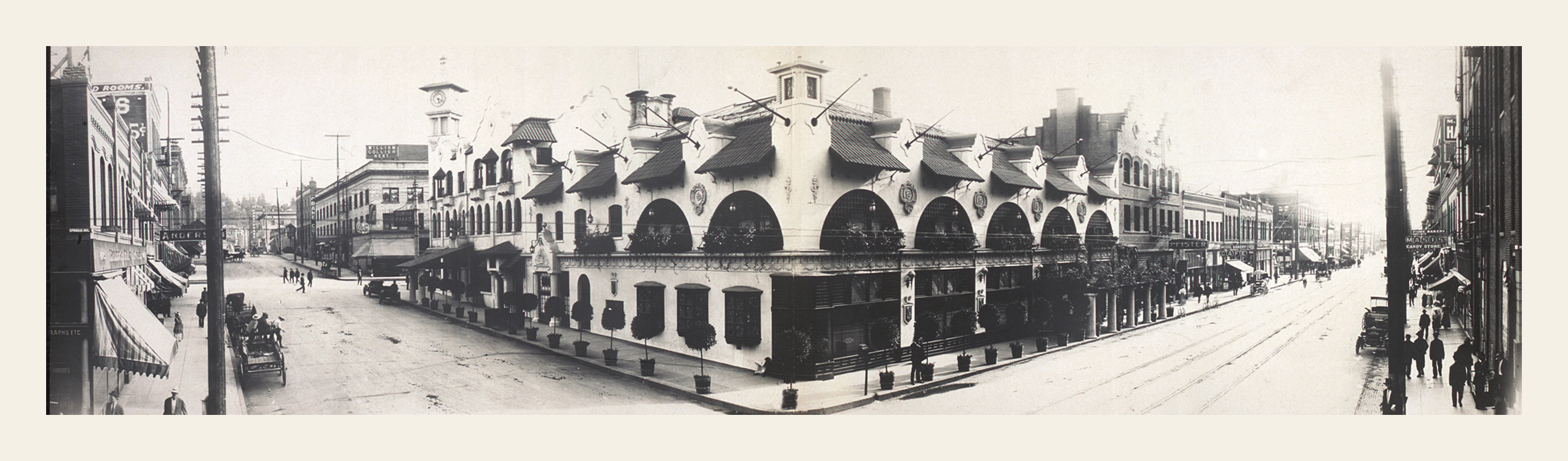WA 1908 Davenport Rest, Spokane PHOTO, 1908 — historic image