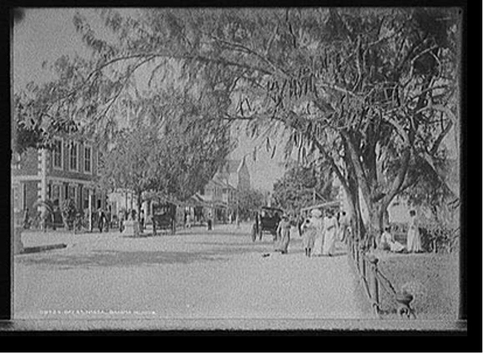 Bay St. [Street], Nassau, Bahama Islands, c1906. — historic photograph