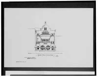 [Bon Ton Theatre, Newark Ave. near Grove St., Jersey City, New Jersey] / AFD 1933.