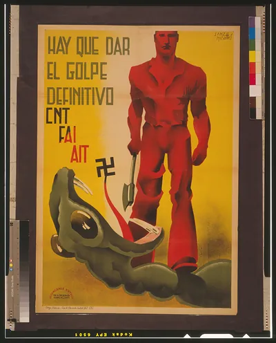 Hay que dar el golpe definitivo - C.N.T., F.A.I., A.I.T.
