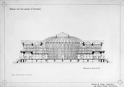 [Library of Congress, Washington, D.C. Section on line A/B]