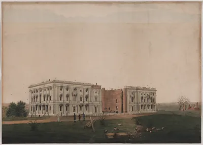 U.S. Capitol after Burning by the British [1814]