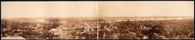 Moline, birds eye view, Illinois, 1907