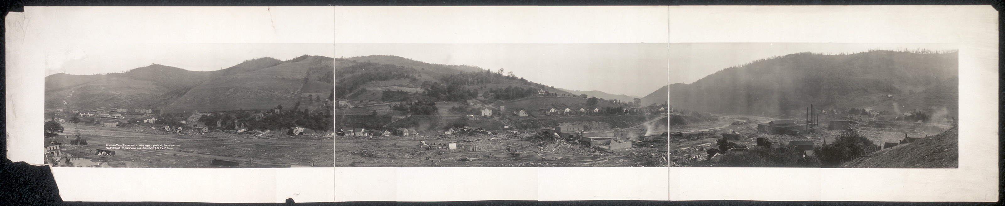 Austin, flood Sept 30, Pennsylvania, 1911, 1911 — historic image