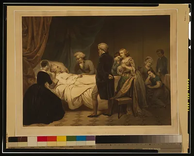 Life of George Washington / painted by Stearns ; lith. by Régnier, imp. Lemercier, Paris.