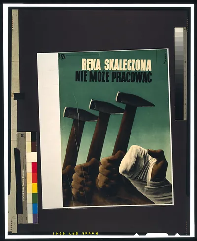 Reka skaleczona nie moze pracować / T. Trepkowski 37.