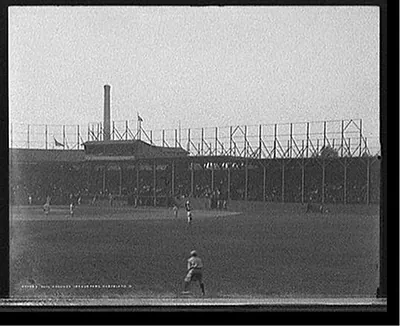Ball grounds, League Park, Cleveland, O[hio]