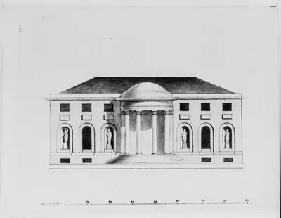 Antique Architecture - Washington DC - House (Tudor Place), 1644 (1)