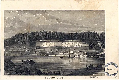 Oregon City, Oregon, 1850