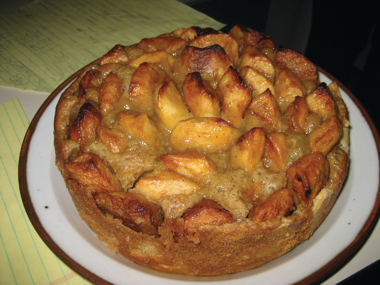 Spiced Brown Butter Apple Tart — historic image