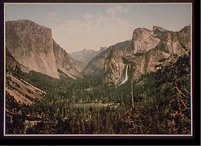 Yosemite Valley from Artists' Point, Calif.
