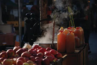 Cider Cauldron at the Union Square Market