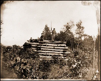 Elk Mountain Md. Signal tower overlooking Antietam battlefield