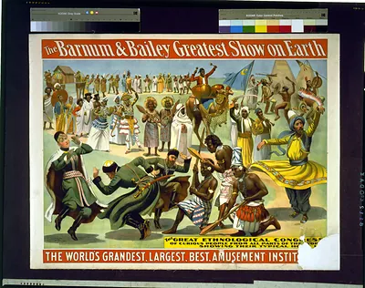 The Barnum and Bailey greatest show on earth--The world's grandest, largest, best, amusement institution--The great ethnological Congress of curious people ...