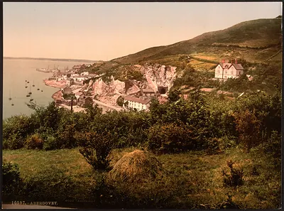 General view Aberdovey Wales