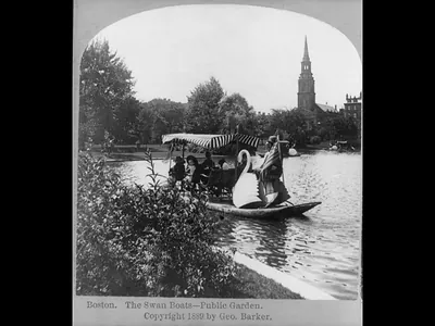 The Swan Boats, Public Garden, Boston