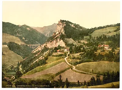 Semmering Railway Breitenstein Styria Austro-Hungary