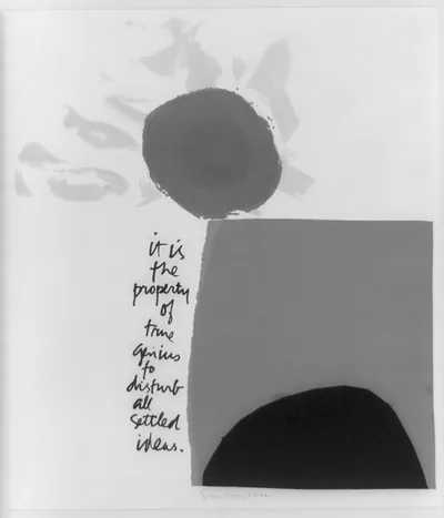It is the property of true genius to disturb all settled ideas / Sister Mary Corita.