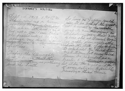 Schrank's writing