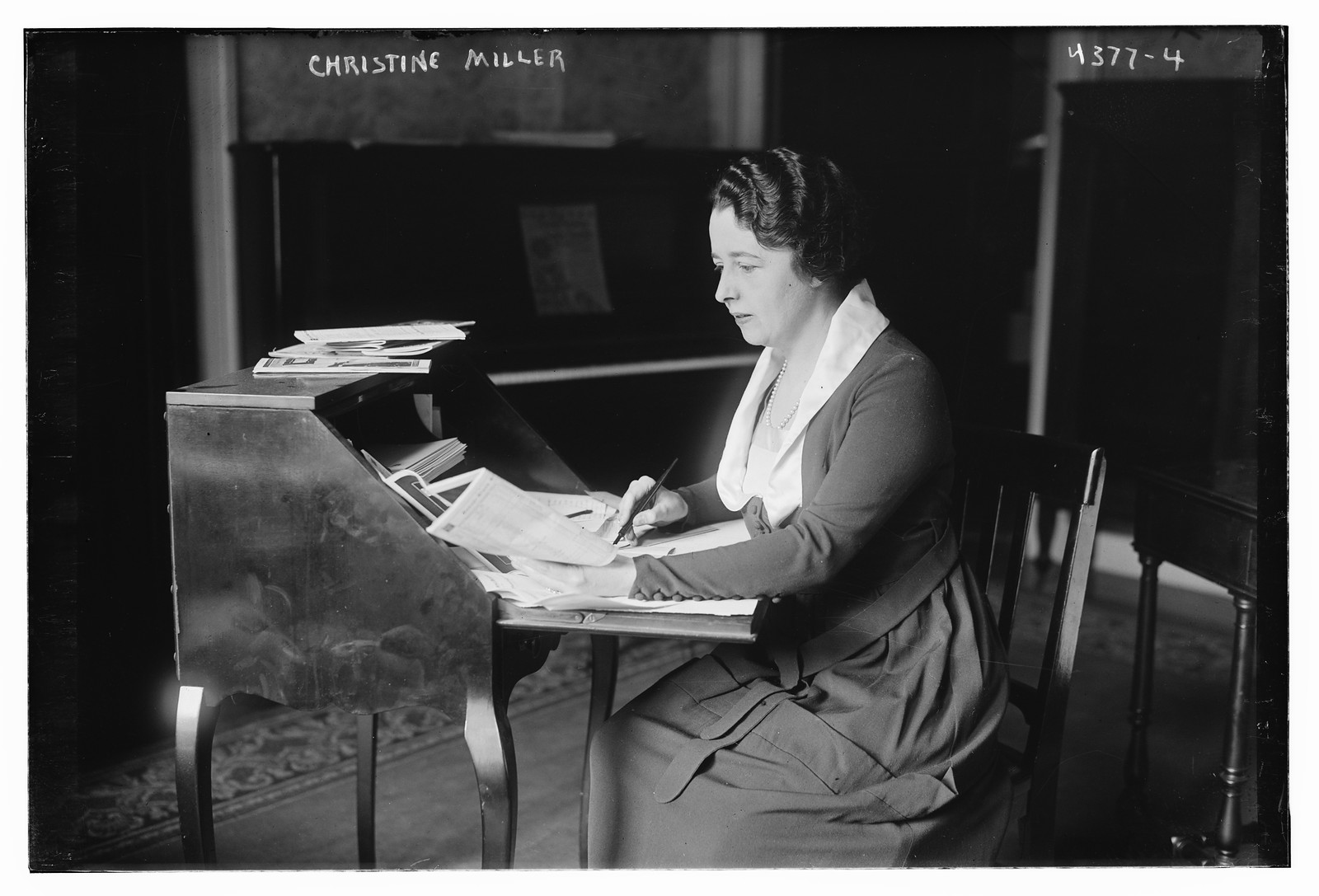 Christine Miller, n/a — historic photograph
