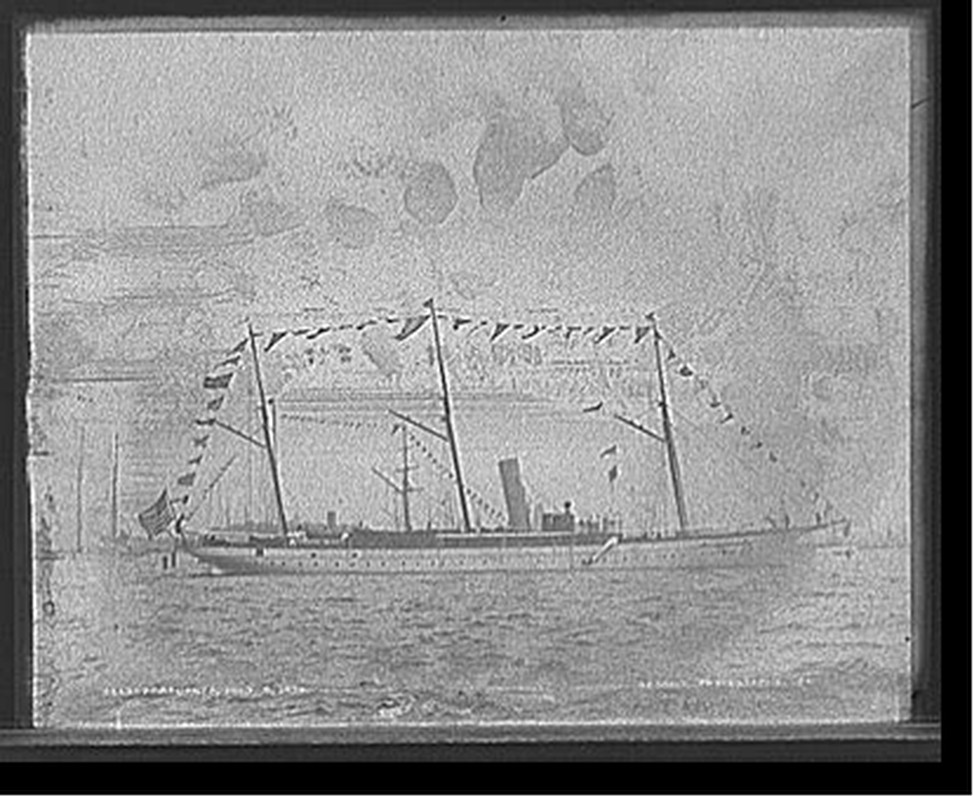 Atlanta [i.e. Atalanta], 1896 July 4. — historic photograph