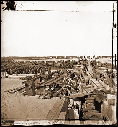 Morris Island S.C. Ordnance depot