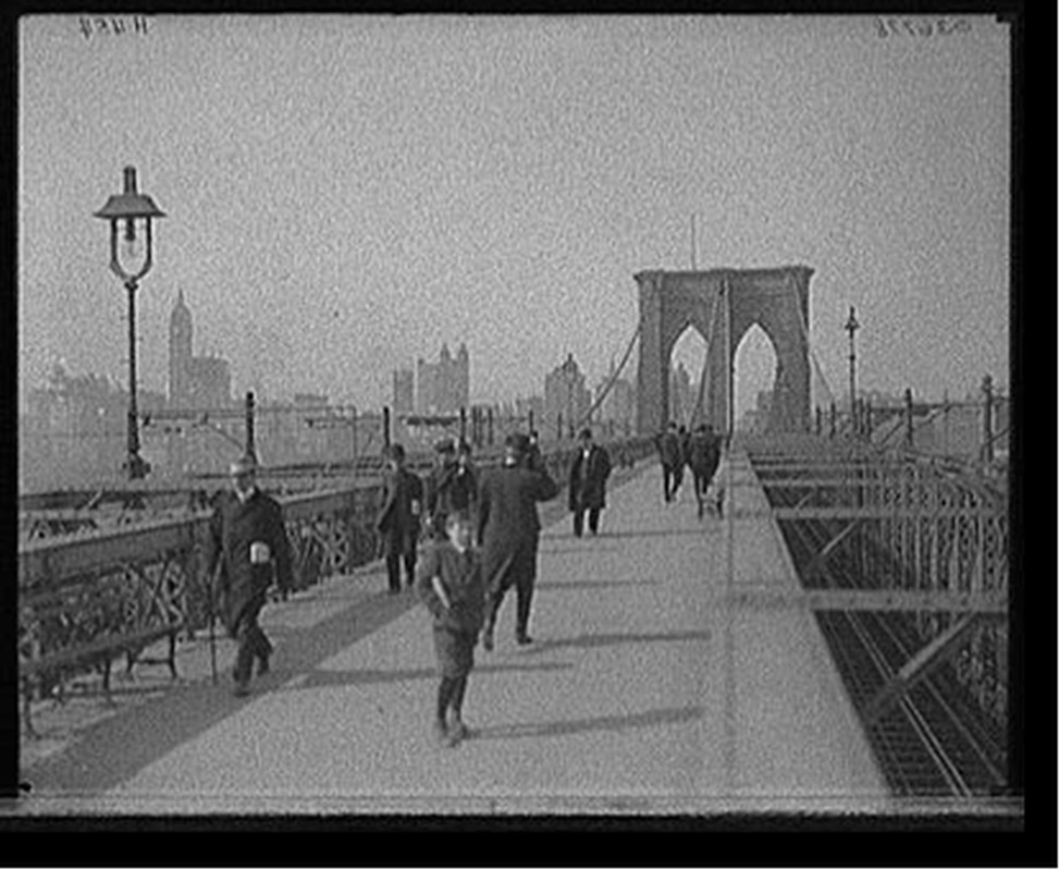 [Brooklyn Bridge, New York, N.Y.], [between 1905 and 1920] — historic photograph