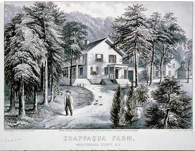 Chappaqua Farm, Westchester County, N.Y.: The residence of the Hon. Horace Greeley