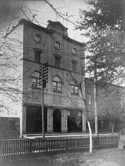 The Majestic Theater, built by I.O.OF. Corbin, Ky.
