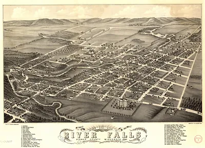 River Falls, Wisconsin, 1880