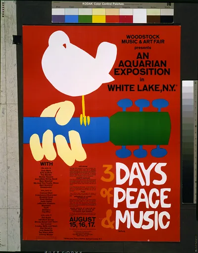 An aquarian exposition in White Lake, N.Y.--3 days of peace & music / Skolnick.