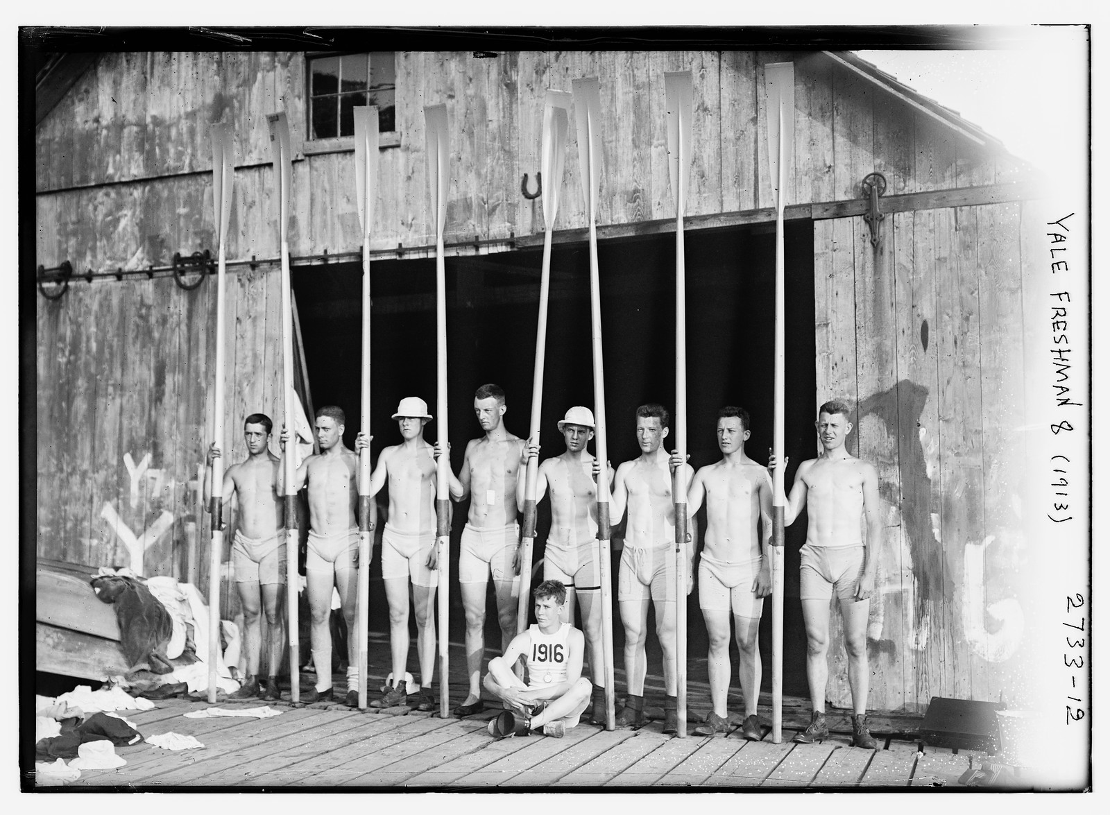 Yale Freshman 8, n/a — historic photograph