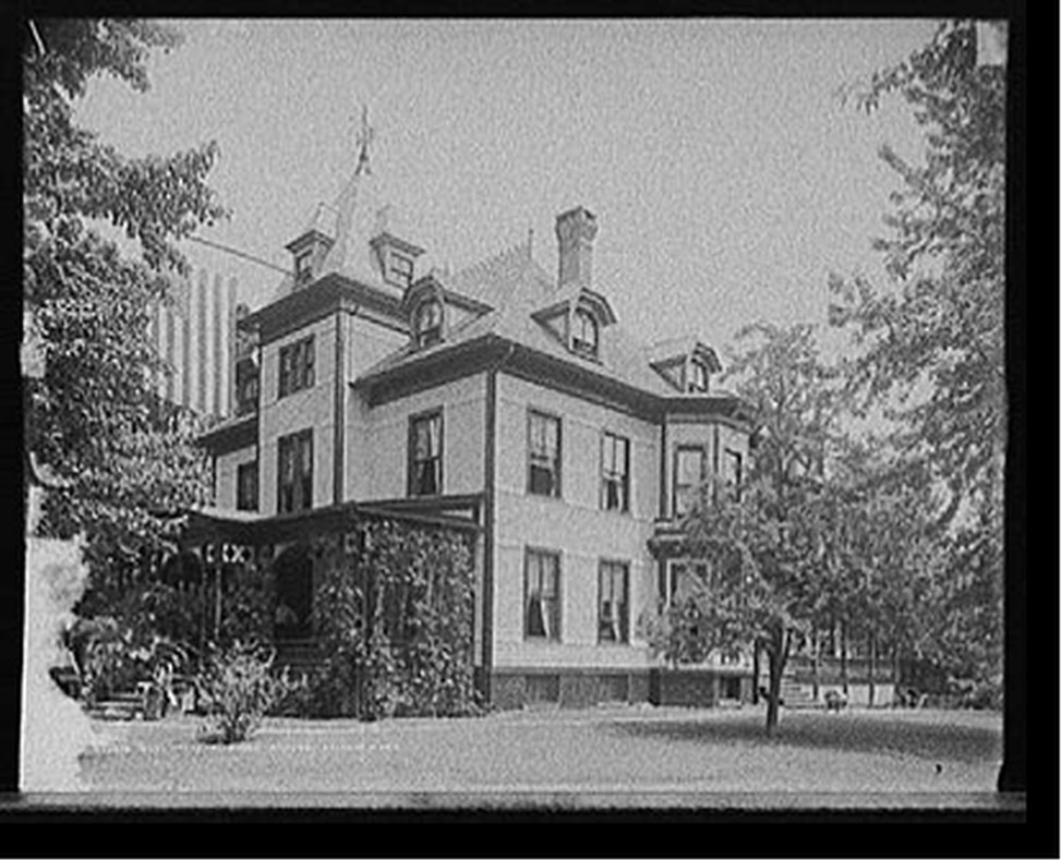 Beta Theta Pi House, Amherst College, Mass., [between 1900 and 1910] — historic photograph