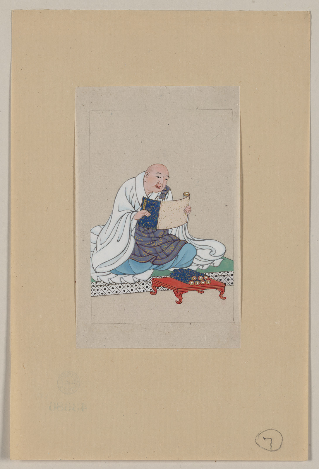 [Japanese drawing], 1750 — historic drawing