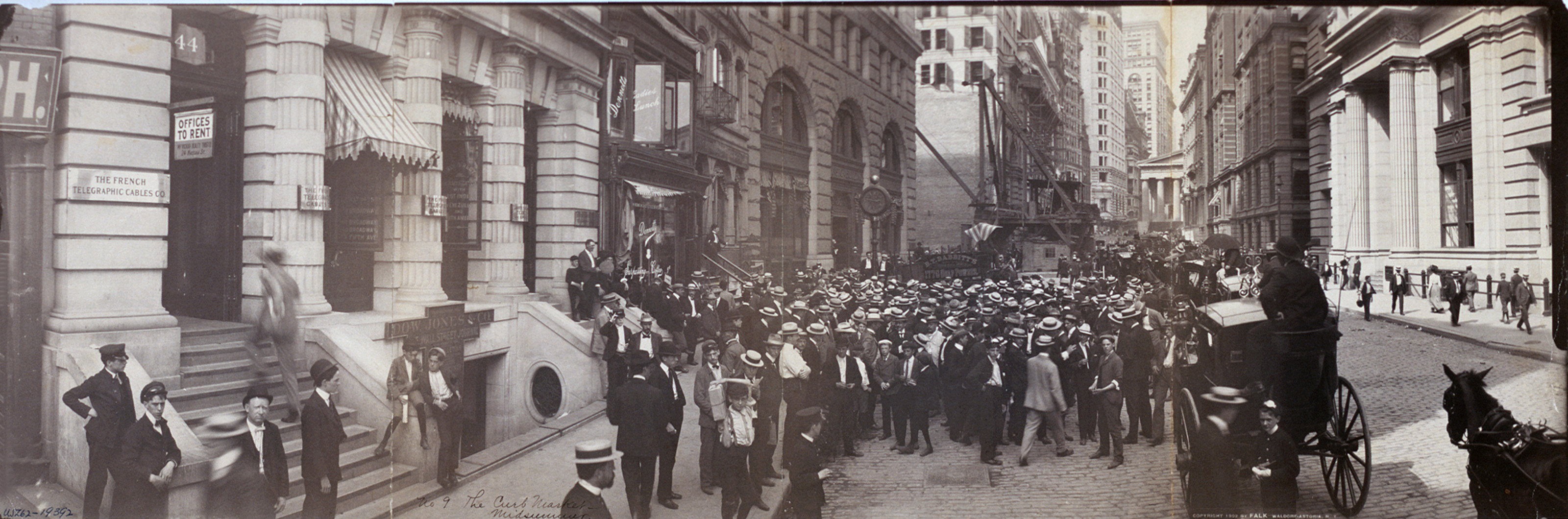 Curb market midsummer New York, 1902, 1902 — historic image